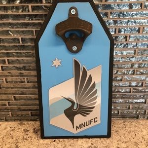 Minnesota United Wall Bottle Opener